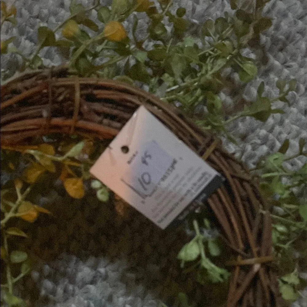 Green Eucalyptus Artificial Wreath